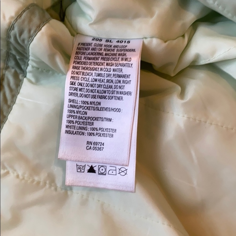 Columbia Vertex green & gray snow/ski coat - Picture 9 of 10